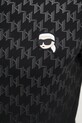 Хлопковая футболка Karl Lagerfeld 551251.755099 чёрный