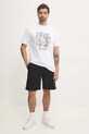 Karl Lagerfeld tricou din bumbac 551230.755186 alb SS25