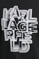 Bavlněné tričko Karl Lagerfeld 551230.755186 černá
