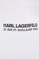 Karl Lagerfeld tricou din bumbac 551230.755192 alb
