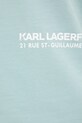 Karl Lagerfeld tricou din bumbac 551230.755192 turcoaz
