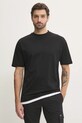 Karl Lagerfeld tricou din bumbac negru 551200.755281