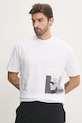 Karl Lagerfeld tricou din bumbac alb 551225.755290
