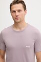 HUGO T-shirt męski bawełniany T-SHIRT RN TRIPLET P 3-pack 50532811