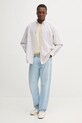 HUGO Blue t-shirt bawełniany 50530546 beżowy SS25