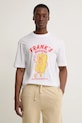 HUGO Blue t-shirt bawełniany biały 50532123