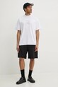 Бавовняна футболка MSGM 3840MM108.257002 білий SS25