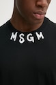 Бавовняна футболка MSGM 3840MM102.257002 чорний