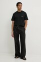 Бавовняна футболка MSGM 3840MM141.257002 чорний SS25