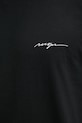 MSGM t-shirt bawełniany 3840MM141.257002 czarny
