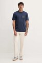 Karl Lagerfeld Jeans t-shirt bawełniany A1M17001 granatowy AA00