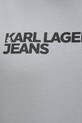 Karl Lagerfeld Jeans t-shirt bawełniany A1M17002 szary