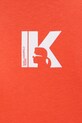 Karl Lagerfeld Jeans tričko pánské bavlněné A1M17044 oranžová