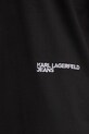 Бавовняна футболка Karl Lagerfeld Jeans A1M17113 чорний