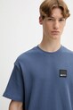 Karl Lagerfeld Jeans t-shirt in cotone blu A1M17049