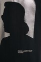 Karl Lagerfeld Jeans pamut póló A1M17052 fekete