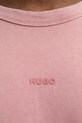 Бавовняна футболка HUGO рожевий 50531739