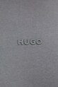 Βαμβακερό μπλουζάκι HUGO 50531739 γκρί