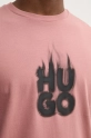 HUGO t-shirt 50535363 różowy