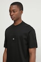 HUGO t-shirt bawełniany czarny 50535499
