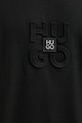 HUGO t-shirt bawełniany 50535499 czarny