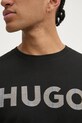 HUGO tricou din bumbac 50534622 negru
