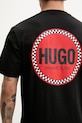 HUGO t-shirt bawełniany 50530647 czarny
