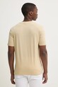 Odzież HUGO t-shirt bawełniany 50530683 beżowy