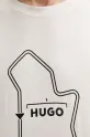 HUGO t-shirt bawełniany 50531757 biały