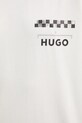 Бавовняна футболка HUGO 50531758 бежевий