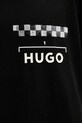 Бавовняна футболка HUGO 50531758 чорний