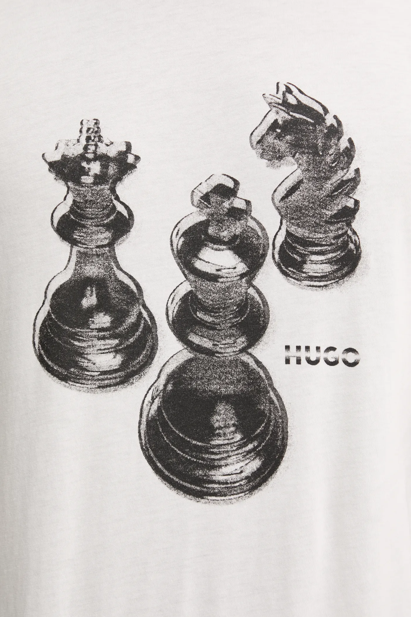 Бавовняна футболка HUGO 50532918 бежевий