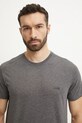 BOSS t-shirt bawełniany szary 50531401