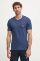 BOSS tricou din bumbac 3-pack uni bleumarin 50532468