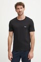 BOSS tricou din bumbac 3-pack 50532468 bleumarin SS25