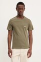 BOSS tricou din bumbac 3-pack 50532468 verde SS25