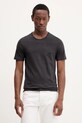 BOSS tricou din bumbac 3-pack uni gri 50532468