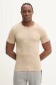 BOSS tricou din bumbac 3-pack 50532468 negru SS25