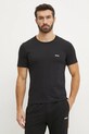 BOSS tricou din bumbac 3-pack uni negru 50532468