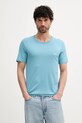 BOSS t-shirt bawełniany 3-pack bawełna granatowy 50532470