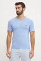 Odzież BOSS t-shirt bawełniany 3-pack 50532470 granatowy