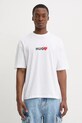 Одяг Бавовняна футболка HUGO Dewdam 50530557 білий