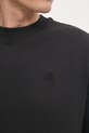 Бавовняний лонгслів Calvin Klein Jeans J30J327083 чорний