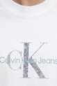 Хлопковая футболка Calvin Klein Jeans J30J327086 бежевый
