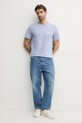 Calvin Klein Jeans tricou J30J327100 albastru SS25