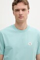 Oblečenie Tričko Calvin Klein Jeans J30J327100 tyrkysová