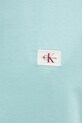 Tričko Calvin Klein Jeans tyrkysová J30J327100