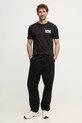 Хлопковая футболка Calvin Klein K10K113799 чёрный SS25