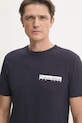 Бавовняна футболка Calvin Klein темно-синій K10K113800