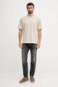 BOSS Orange tricou din bumbac 50521805 bej SS25